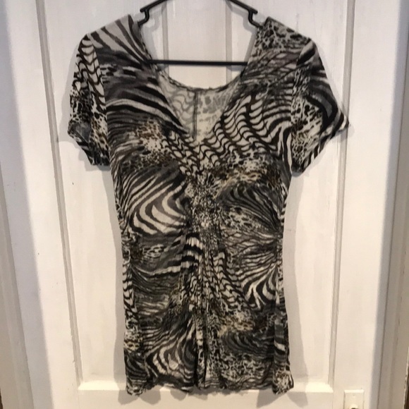 Animal print top - Picture 1 of 5